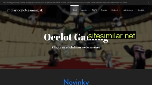 ocelotgaming.sk alternative sites