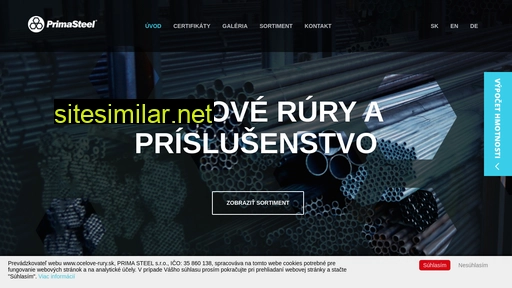 ocelove-rury.sk alternative sites