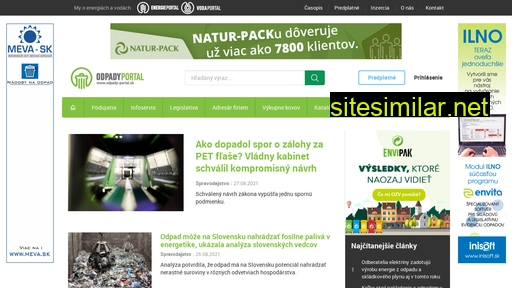 odpady-portal.sk alternative sites