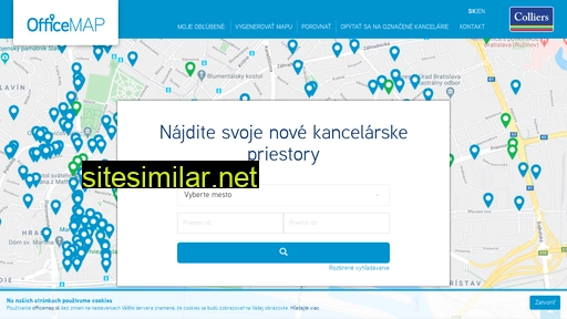 officemap.sk alternative sites