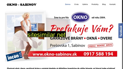 okno-sabinov.sk alternative sites
