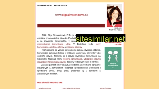 olgaskvareninova.sk alternative sites