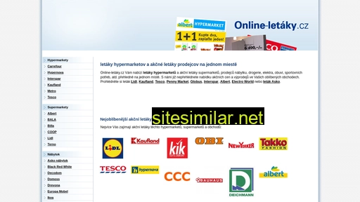 Online-letaky similar sites