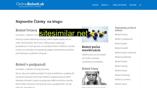 onlinebolesti.sk alternative sites