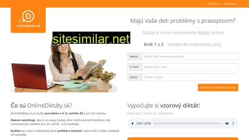 onlinediktaty.sk alternative sites