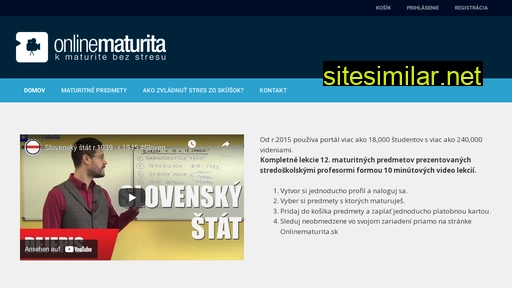 onlinematurita.sk alternative sites