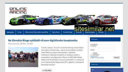 onlineracing.sk alternative sites