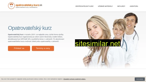 opatrovatelsky-kurz.sk alternative sites