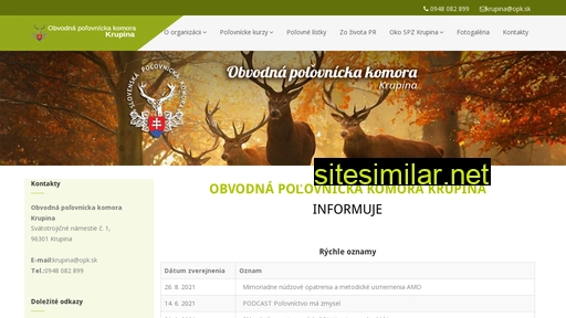 opkkrupina.sk alternative sites