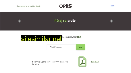 opks.sk alternative sites