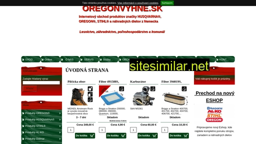 oregonvyhne.sk alternative sites