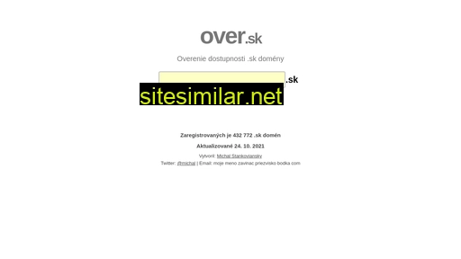 over.sk alternative sites