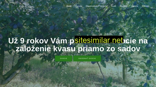 ovociekvas.sk alternative sites