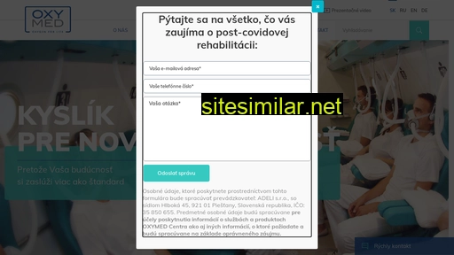 oxymed.sk alternative sites