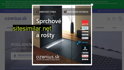 ozonius.sk alternative sites