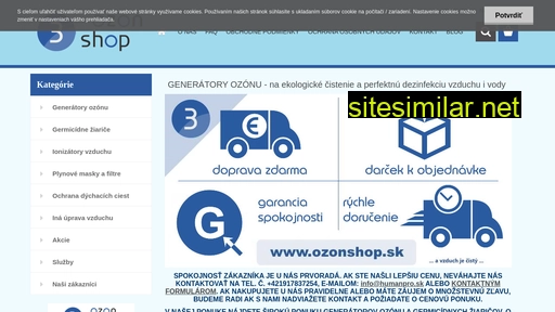 ozonshop.sk alternative sites