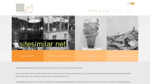 palaceoffice.sk alternative sites