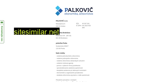 Palkovic-sro similar sites