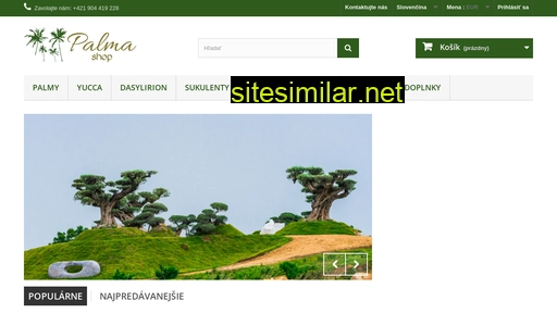 palmashop.sk alternative sites