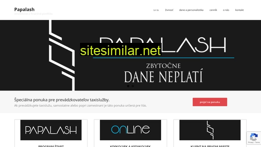 papalash.sk alternative sites