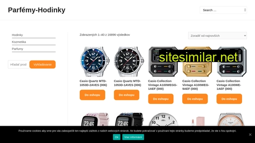 parfemy-hodinky.sk alternative sites