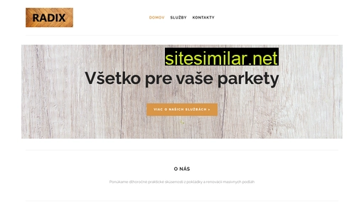 parketyradix.sk alternative sites
