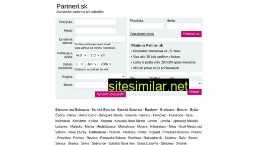 partneri.sk alternative sites