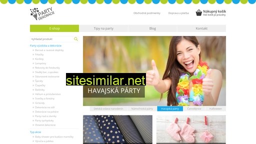 Partydekoracie similar sites
