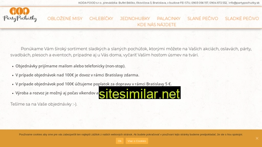 partypochutky.sk alternative sites