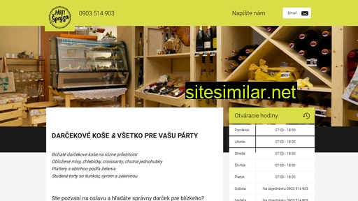 partyspajza.sk alternative sites