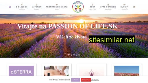 passionoflife.sk alternative sites