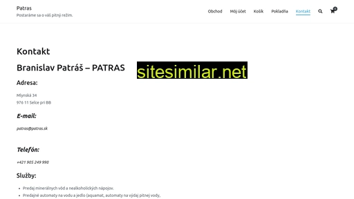 patras.sk alternative sites