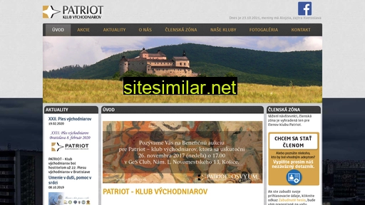 patriotklub.sk alternative sites