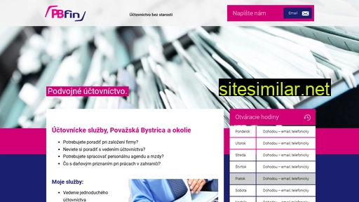 pbfin.sk alternative sites