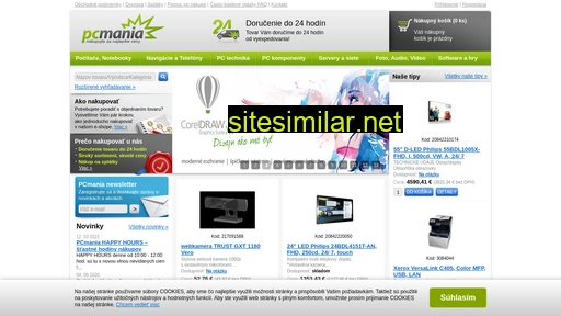pcmania.sk alternative sites