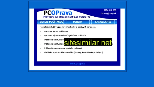 pcop.sk alternative sites
