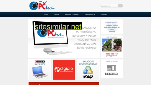 pc-tech.sk alternative sites