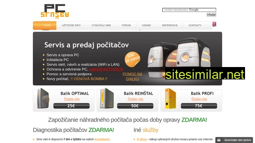 pcsluzba.sk alternative sites