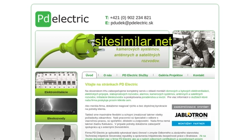 pdelectric.sk alternative sites