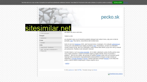 pecko.sk alternative sites