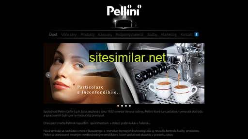 pellinicaffe.sk alternative sites