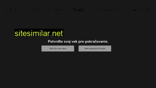 pereg.sk alternative sites