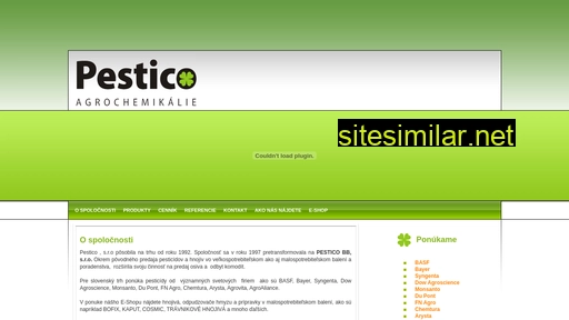pestico.sk alternative sites