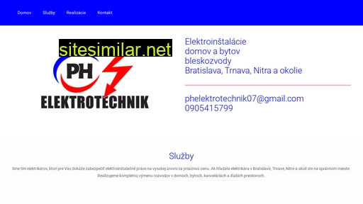 phelektrotechnik.sk alternative sites