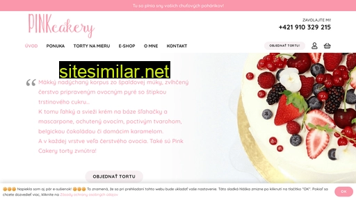 pinkcakery.sk alternative sites