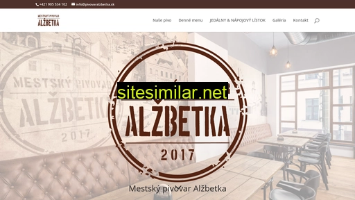 pivovaralzbetka.sk alternative sites
