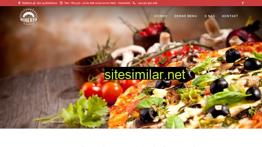 pizza-roberto.sk alternative sites