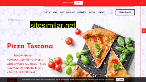 pizza-toscana.sk alternative sites