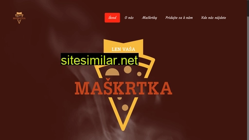 pizzamaskrtka.sk alternative sites