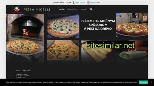 pizzamigelli.sk alternative sites